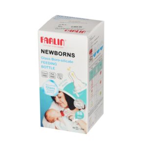 Farlin Newborns Glass Feeding-Bottle-60ml