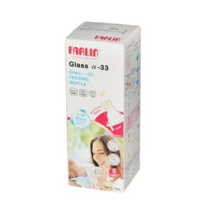 Farlin Glass Feeding Bottle-120ml-S