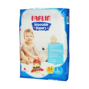 Farlin Disposable Diapers-L-54pcs