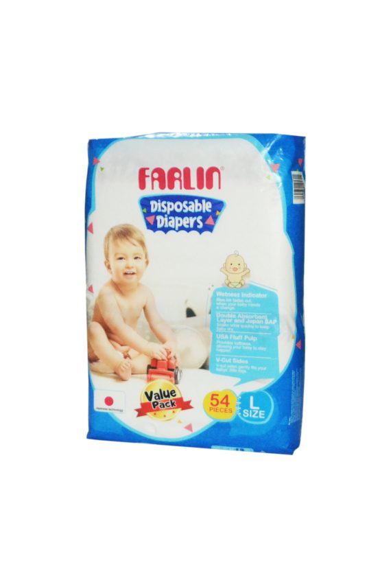 Farlin Disposable Diapers-L-54pcs