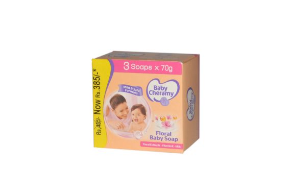 Baby cheramy floral-70g-3 Soaps